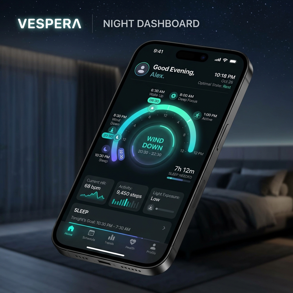 Vespera App Dashboard